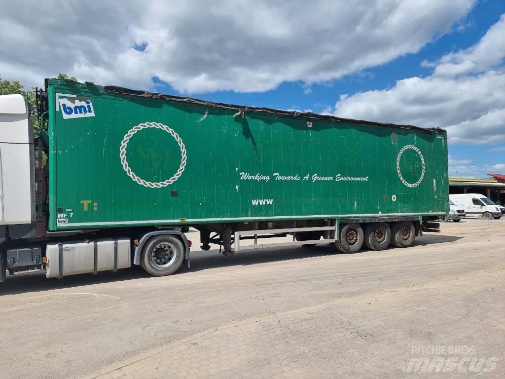Kögel BMI Semi Reboques Estilha de Madeira