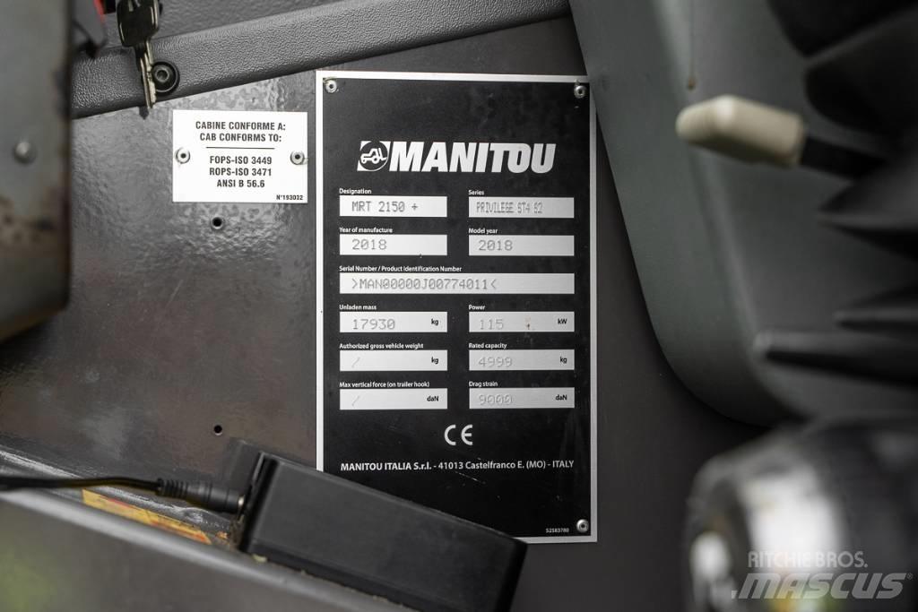 Manitou MRT 2150 Manipulador telescópico