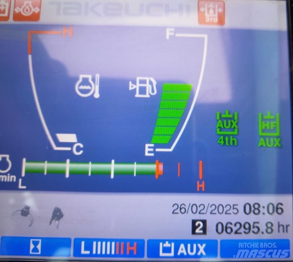Takeuchi TB 260 Miniescavadeiras