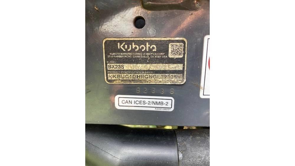 Kubota BX23s Tratores Agrícolas usados