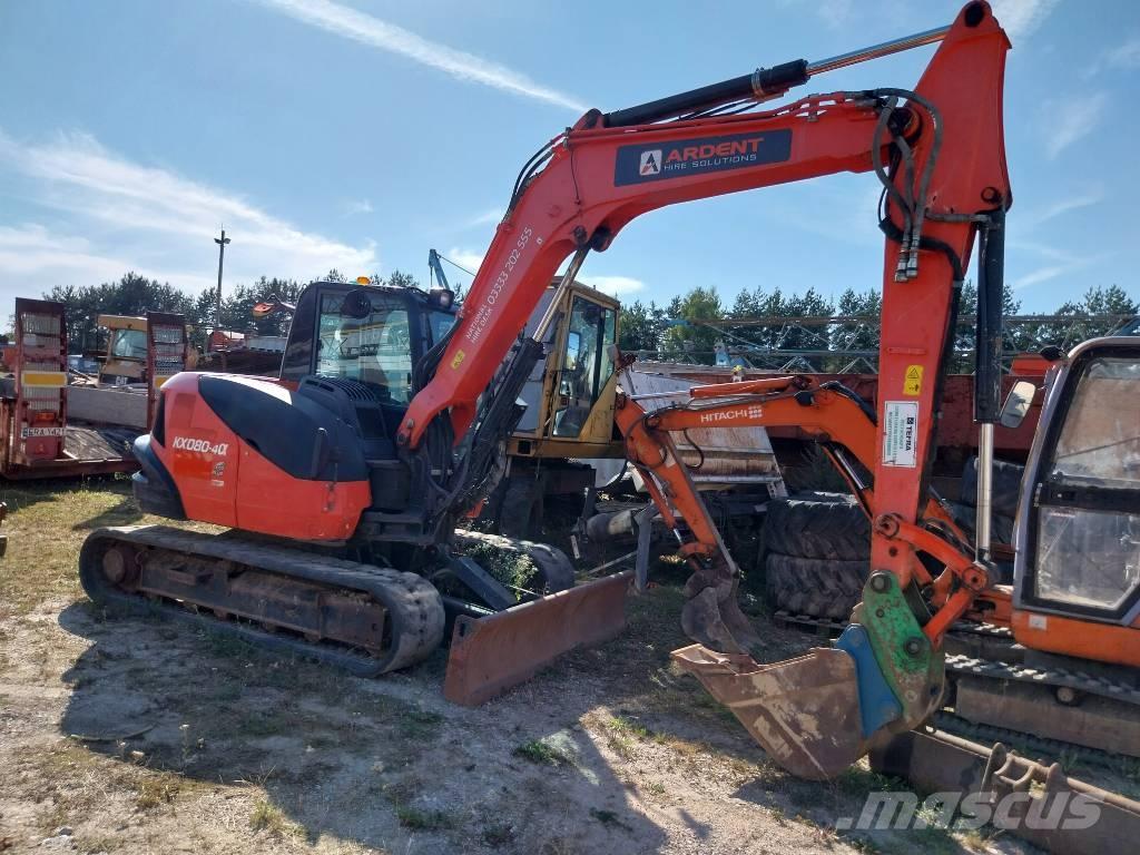 Kubota KX 080-4 Escavadoras Midi 7t - 12t