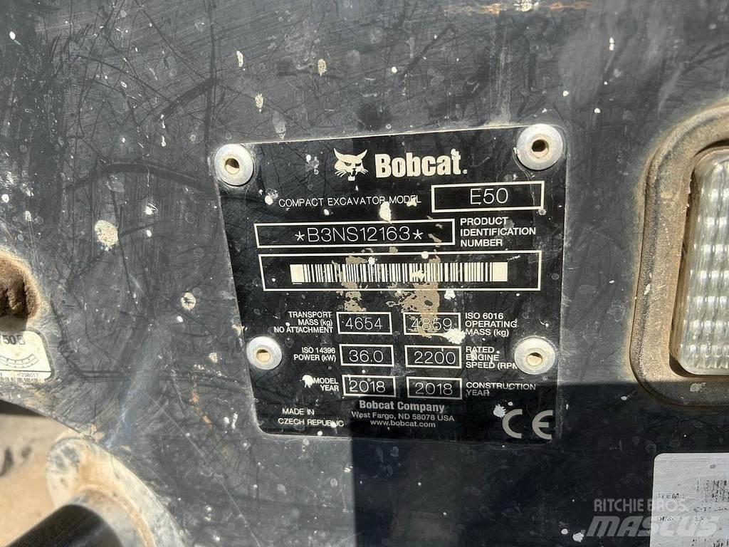 Bobcat E50 Miniescavadeiras
