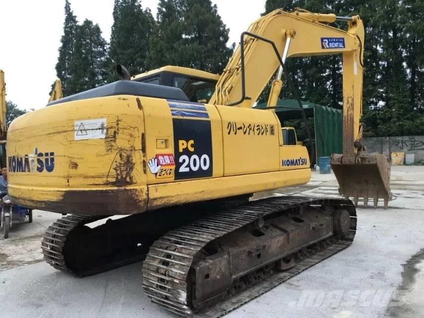 Komatsu PC 200-7 Escavadeiras de esteiras