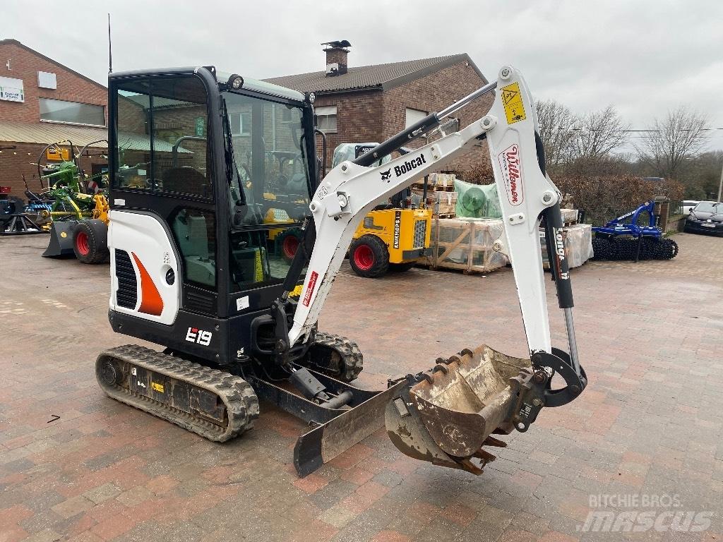 Bobcat E 19 Miniescavadeiras