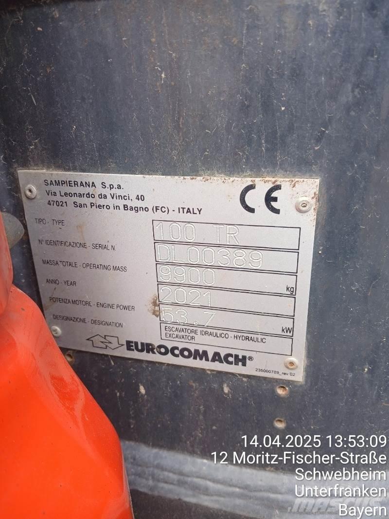 Eurocomach 100TR Miniescavadeiras