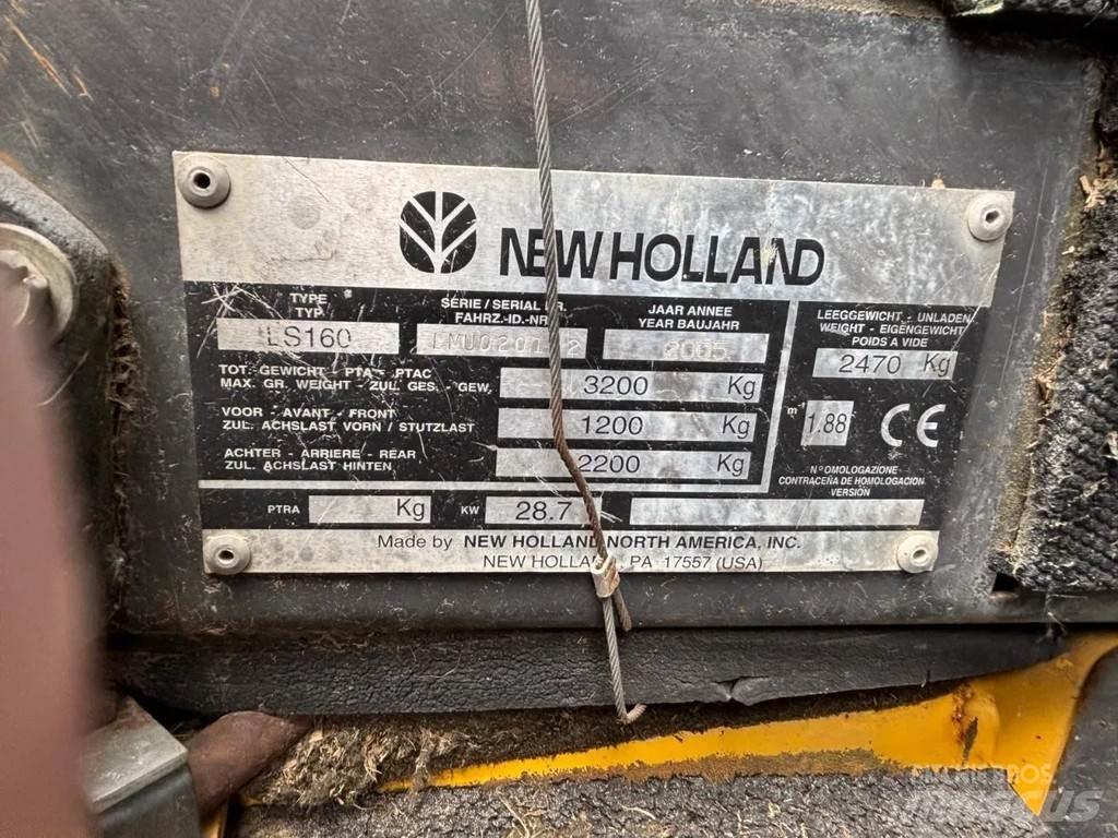 New Holland LS160 Minicarregadeiras