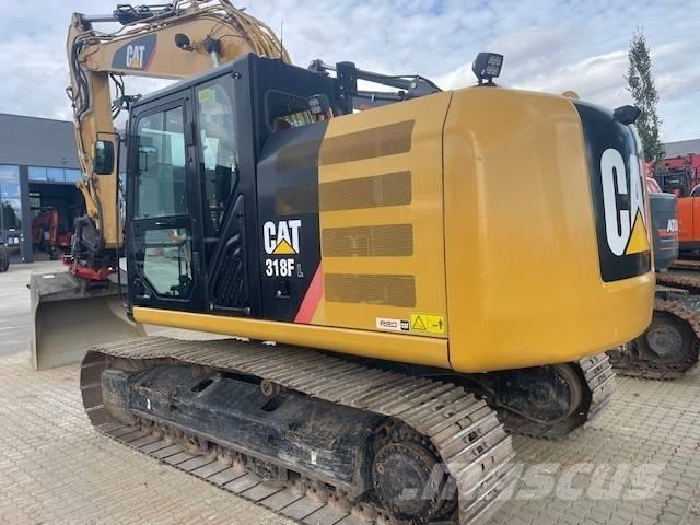 CAT 318FL Escavadeiras de esteiras