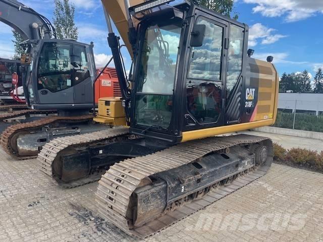 CAT 318FL Escavadeiras de esteiras