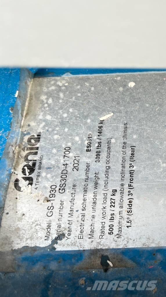 Genie GS 1930E-Drive Elevadores de tesoura