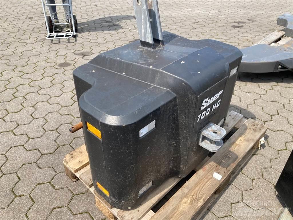  SUER 700 kg Outros acessórios de tractores
