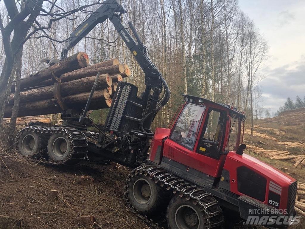 Komatsu 875 Forwarders florestais