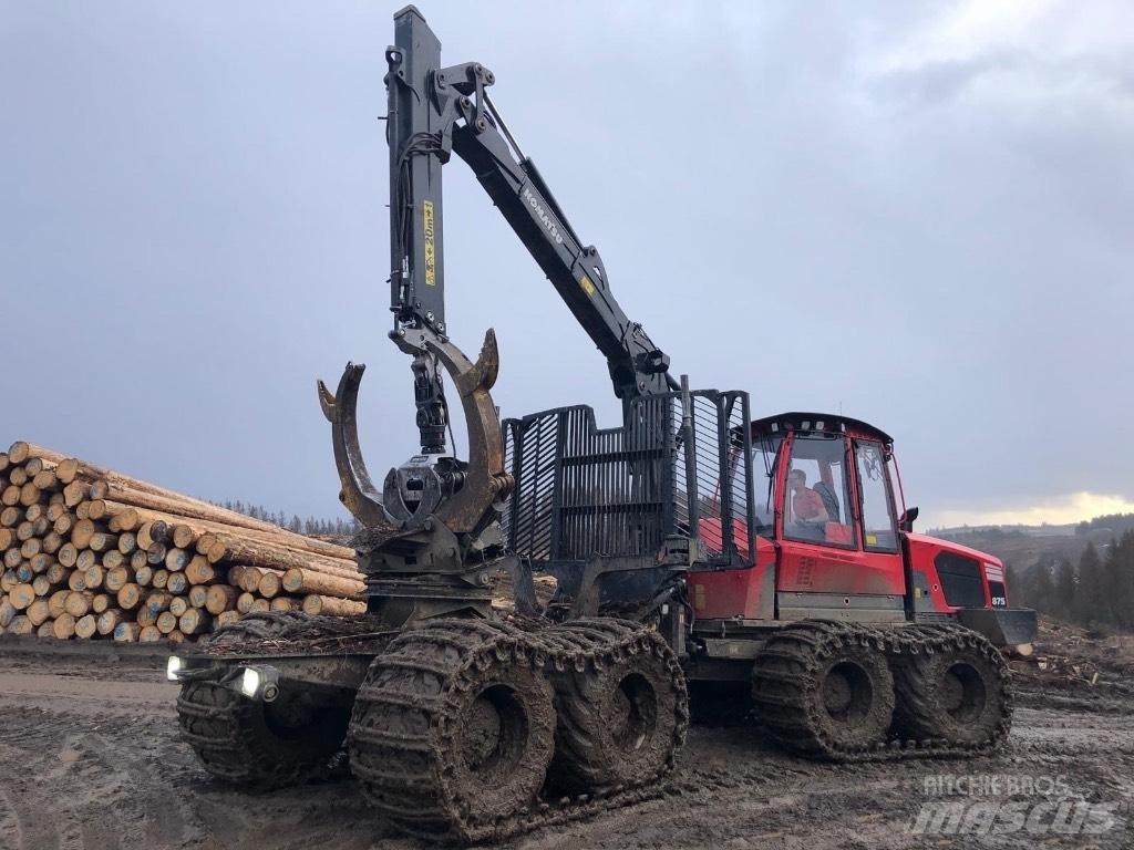 Komatsu 875 Forwarders florestais