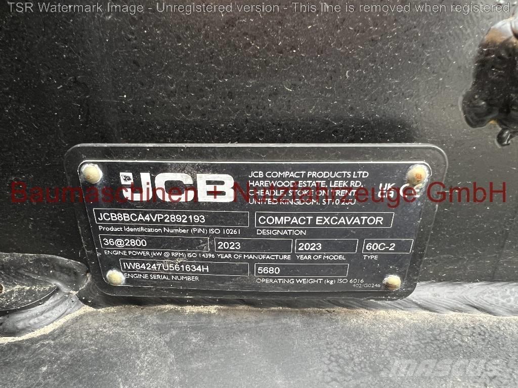 JCB 60C-2 -Demo- Miniescavadeiras