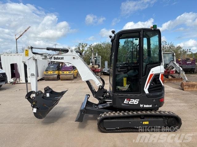 Bobcat E 26 Miniescavadeiras