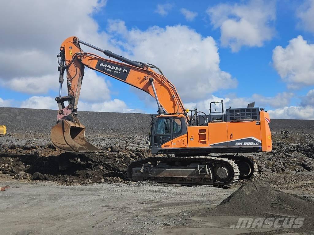 Doosan DX800LC-7 Escavadeiras de esteiras