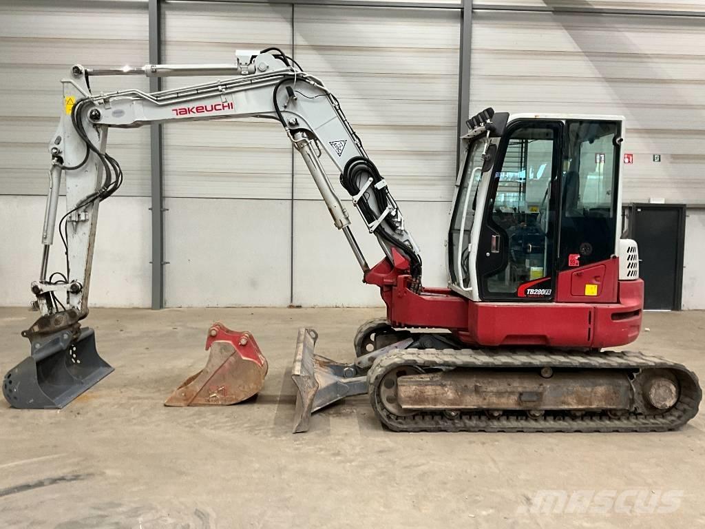 Takeuchi TB 280 FR Escavadoras Midi 7t - 12t