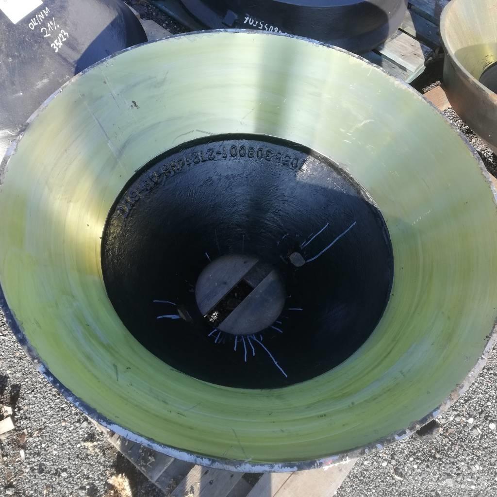 Metso HP 200 Mantle Outros componentes