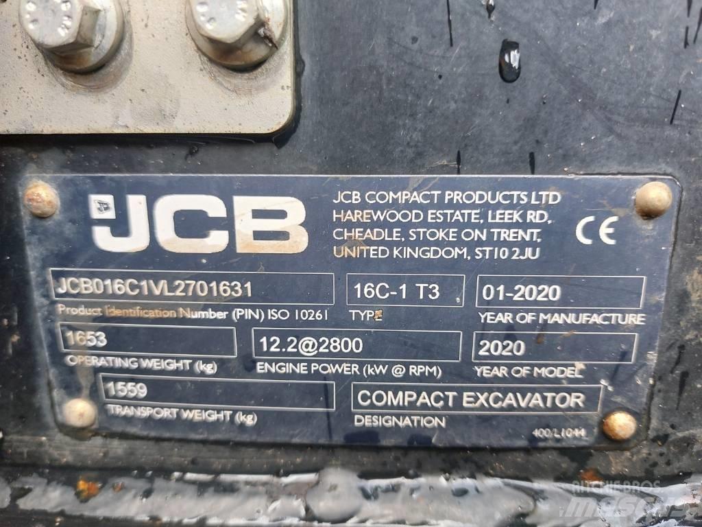 JCB 16 C Miniescavadeiras