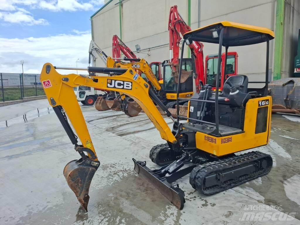 JCB 16 C-1 Miniescavadeiras