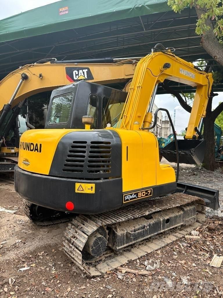 Hyundai 80-7 Escavadeiras de esteiras