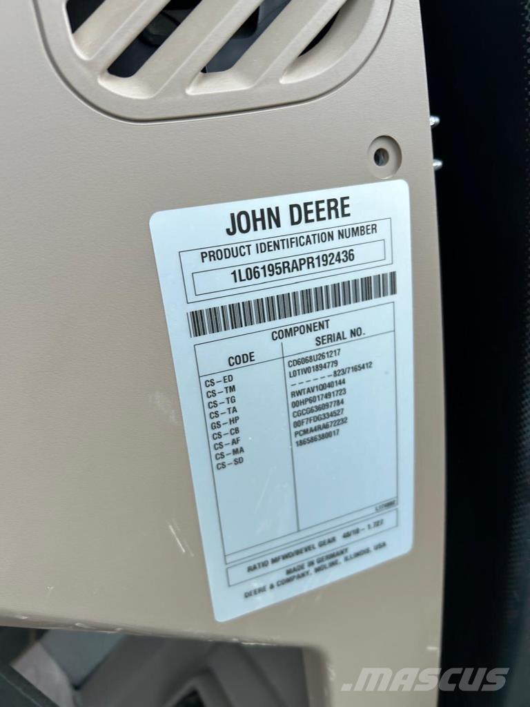 John Deere 6R 195 Tratores Agrícolas usados