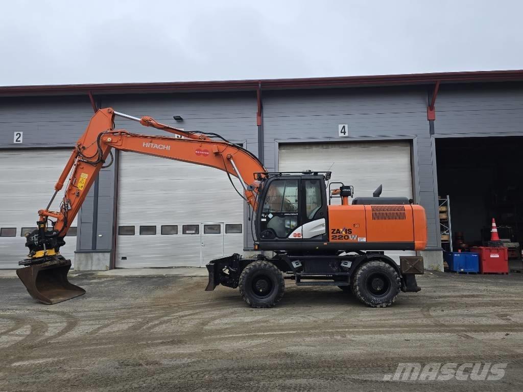 Hitachi ZX 220W-5 Escavadoras de rodas