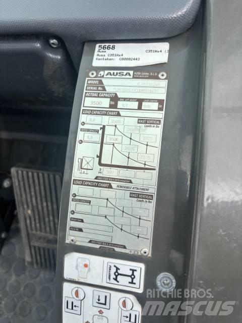 Ausa C 351 Empilhadores todo-terreno
