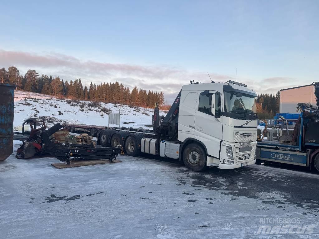 Volvo Kran & krokbil Camiões Ampliroll