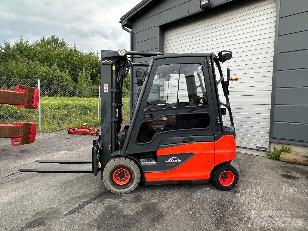 Linde E 25 -01 Empilhadores eléctricos