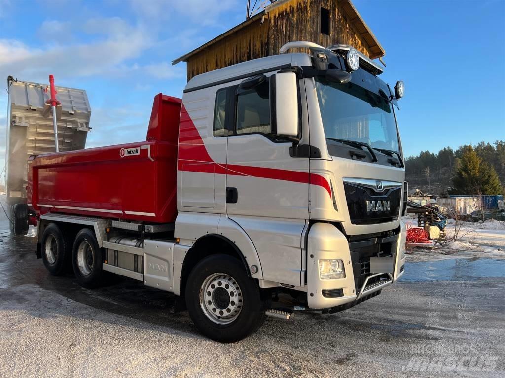 MAN TGX 26.580  6x4 Camiões basculantes