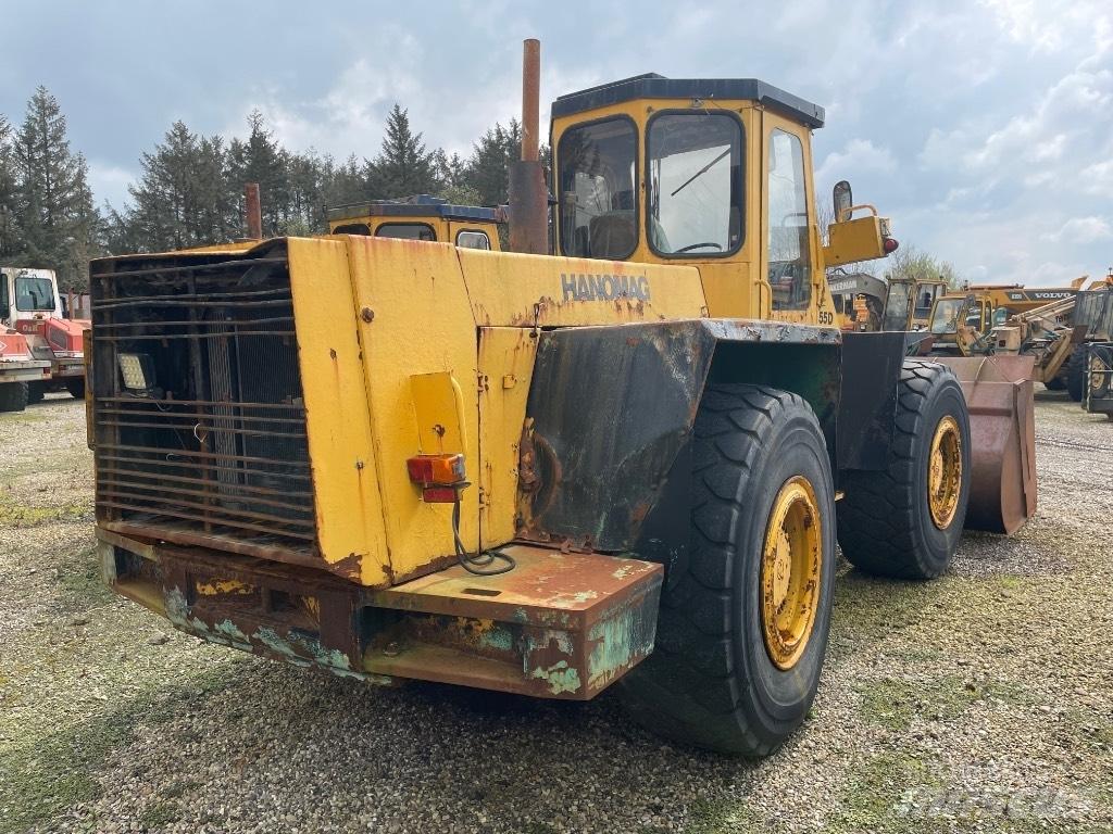 Hanomag 55D Carregadeiras de rodas