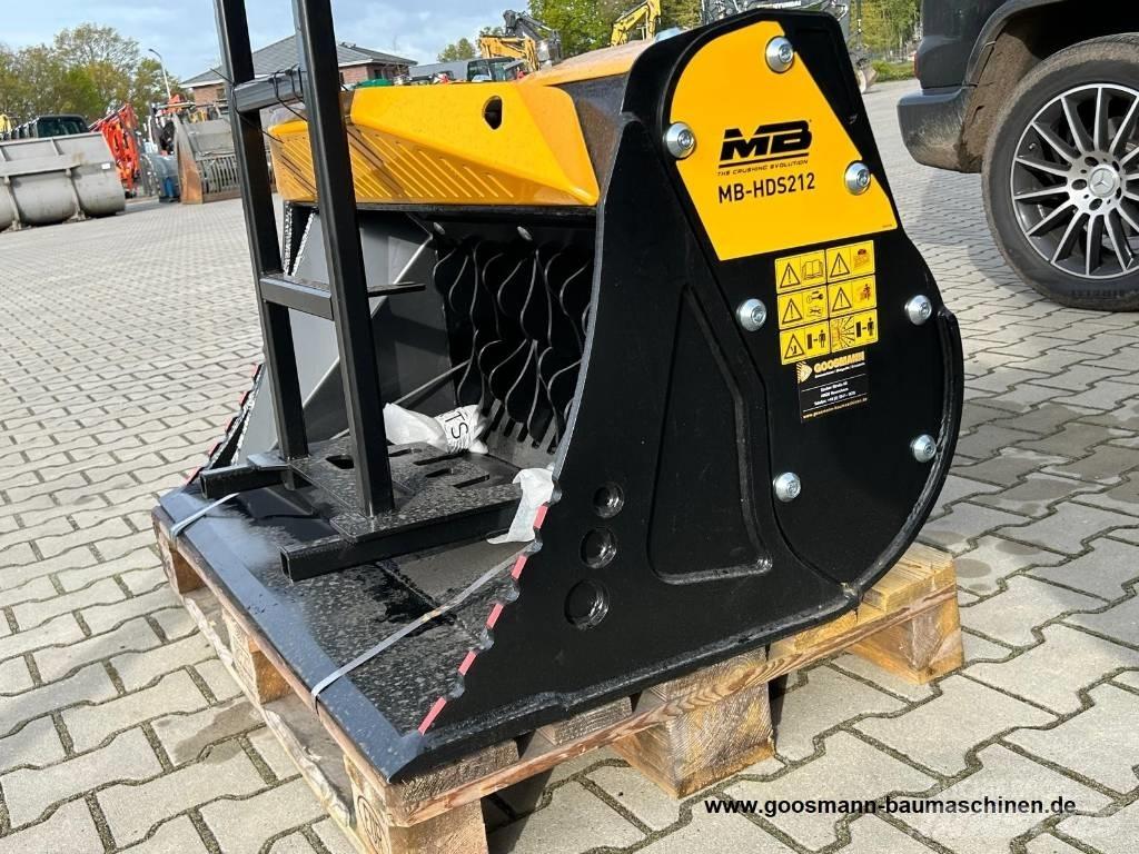 MB Crusher HDS 212 Baldes crivo