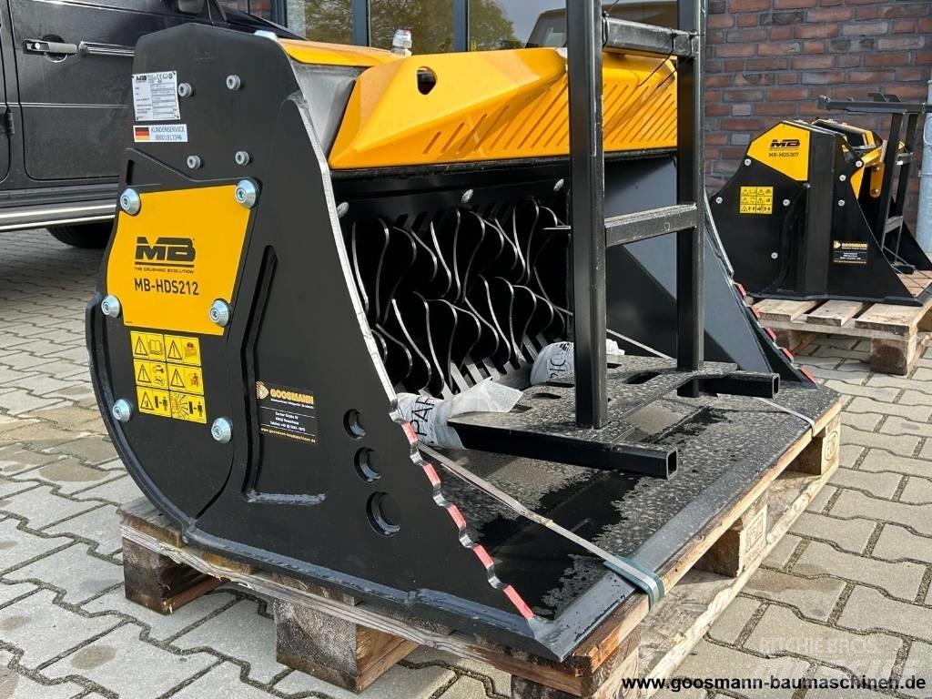 MB Crusher HDS 212 Baldes crivo