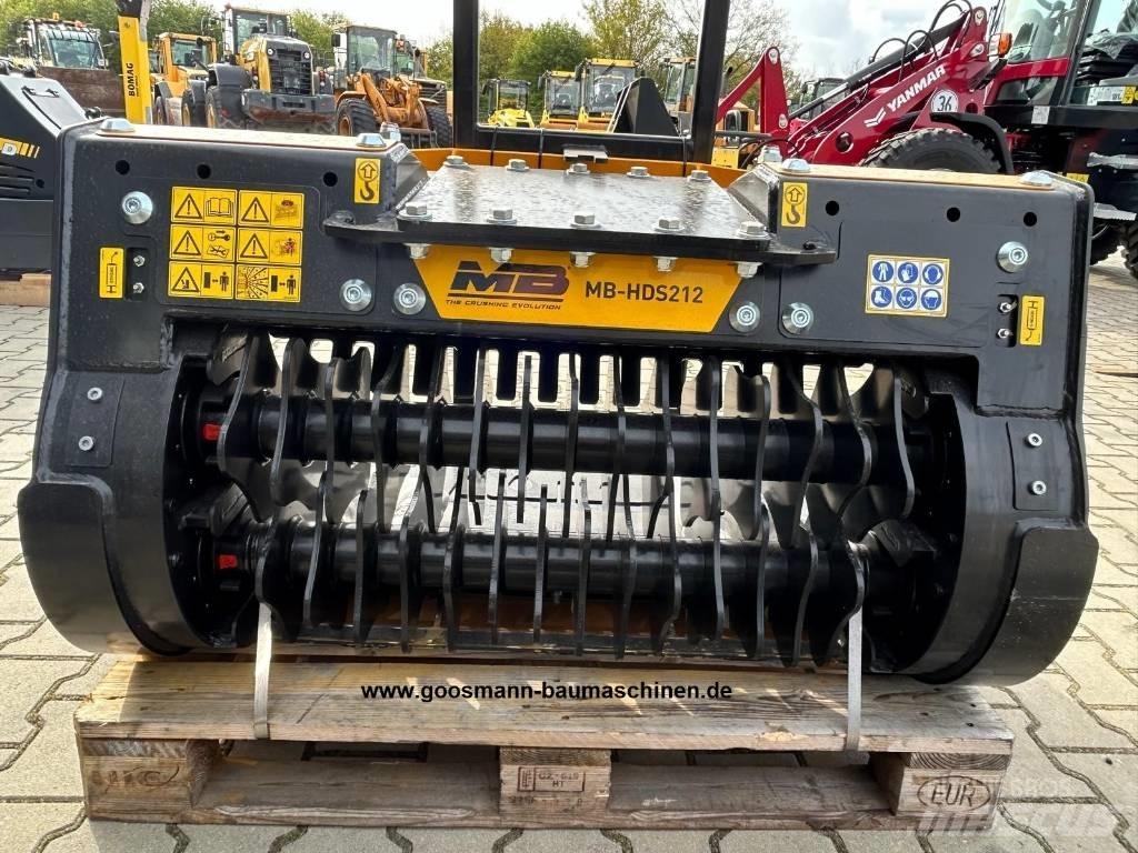 MB Crusher HDS 212 Baldes crivo