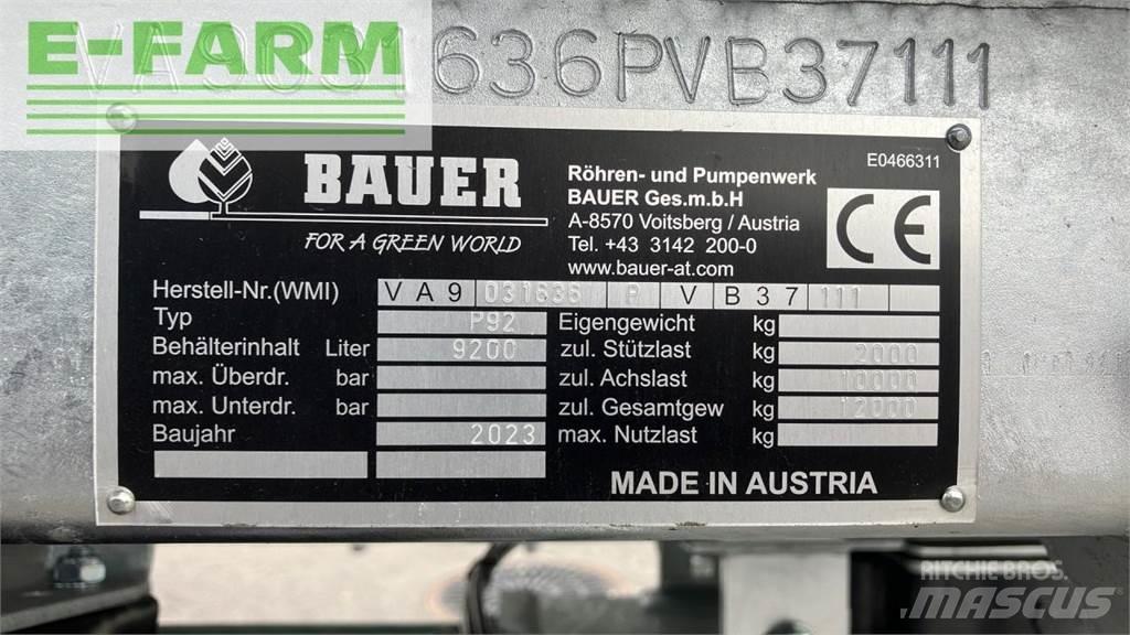 Bauer P 92 Espalhadores de estrume