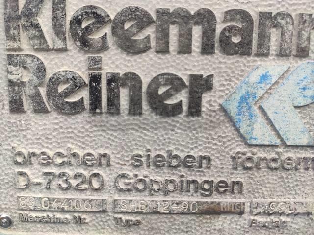 Kleemann SHB 12-90 Moinhos / Trituradoras