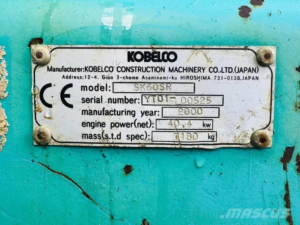 Kobelco SK 60 SR Miniescavadeiras