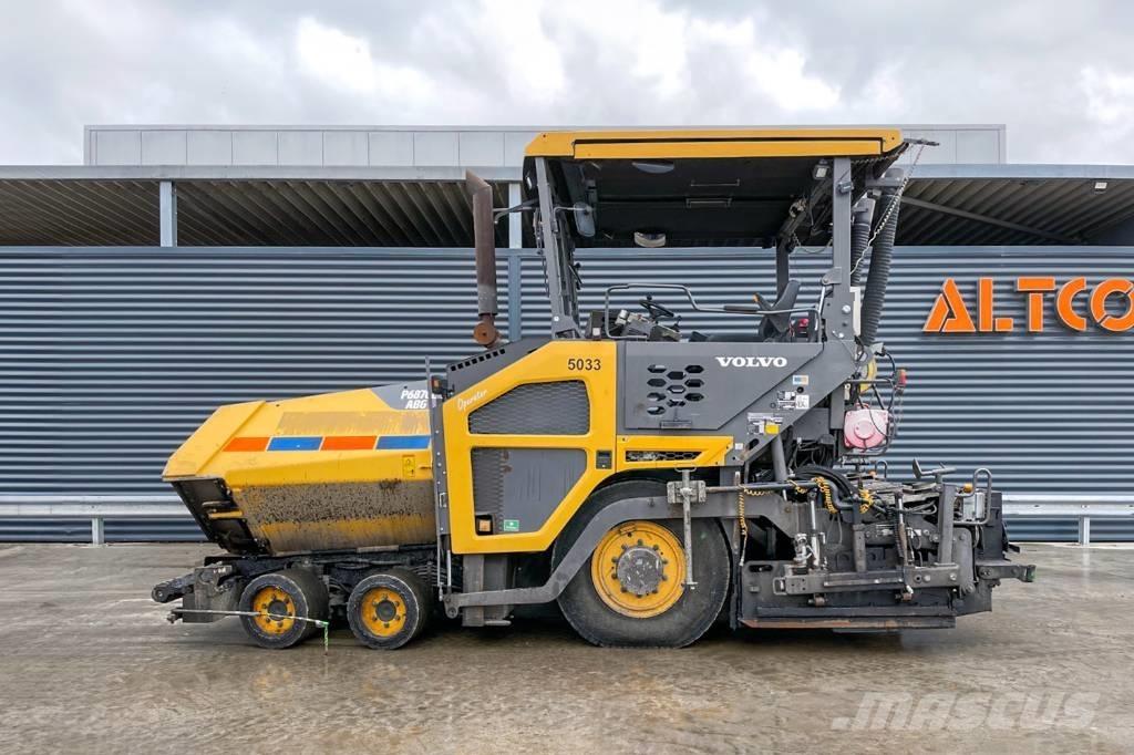 Volvo P6870 ABG Espalhadoras de asfalto