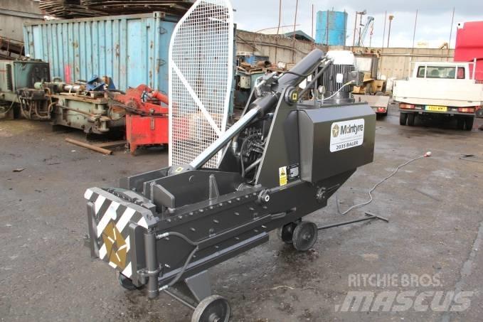 McIntyre Metal Baler Enfardadeiras industriais
