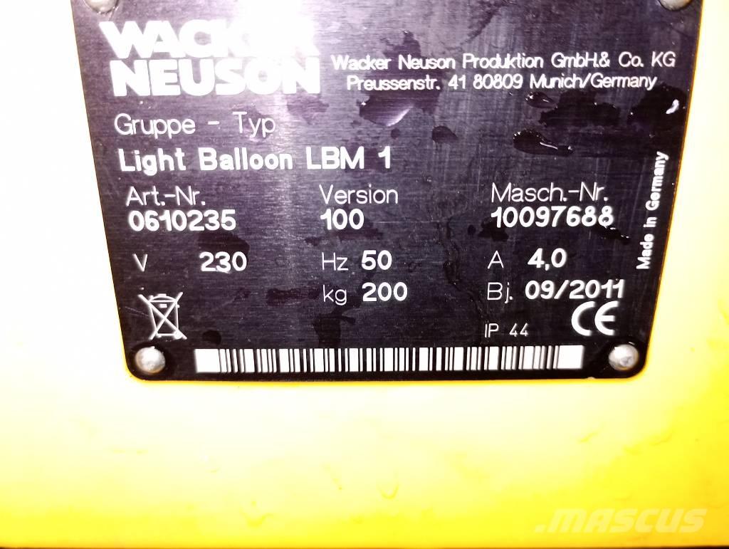 Wacker Neuson LBM 1 Torres de luz