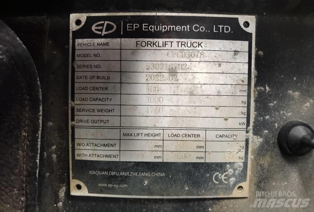 EP CPCD35T8S4S Empilhadores Diesel