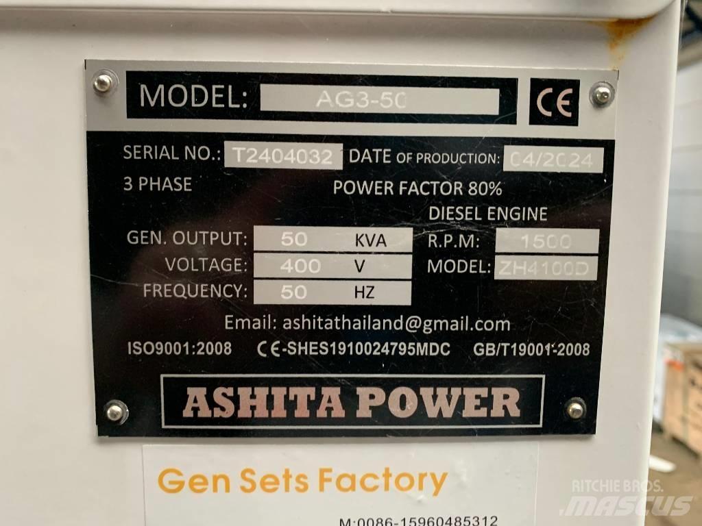 Ashita AG3-50 Geradores Diesel