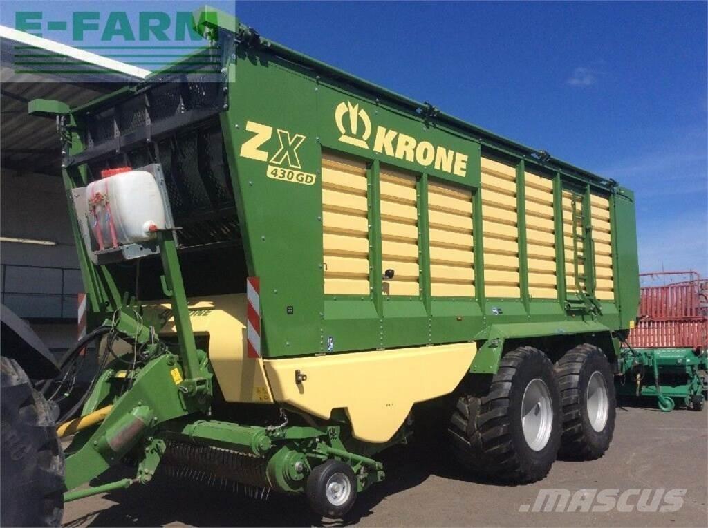Krone zx 430 gd Carrinhos de grão