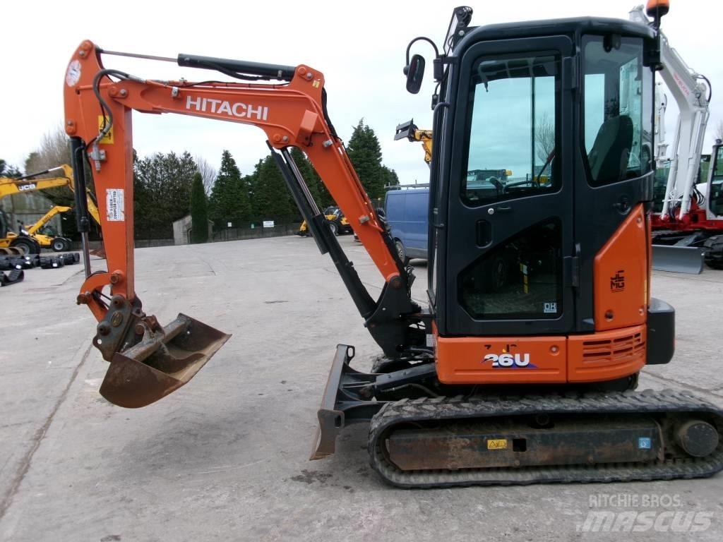 Hitachi 26U Miniescavadeiras