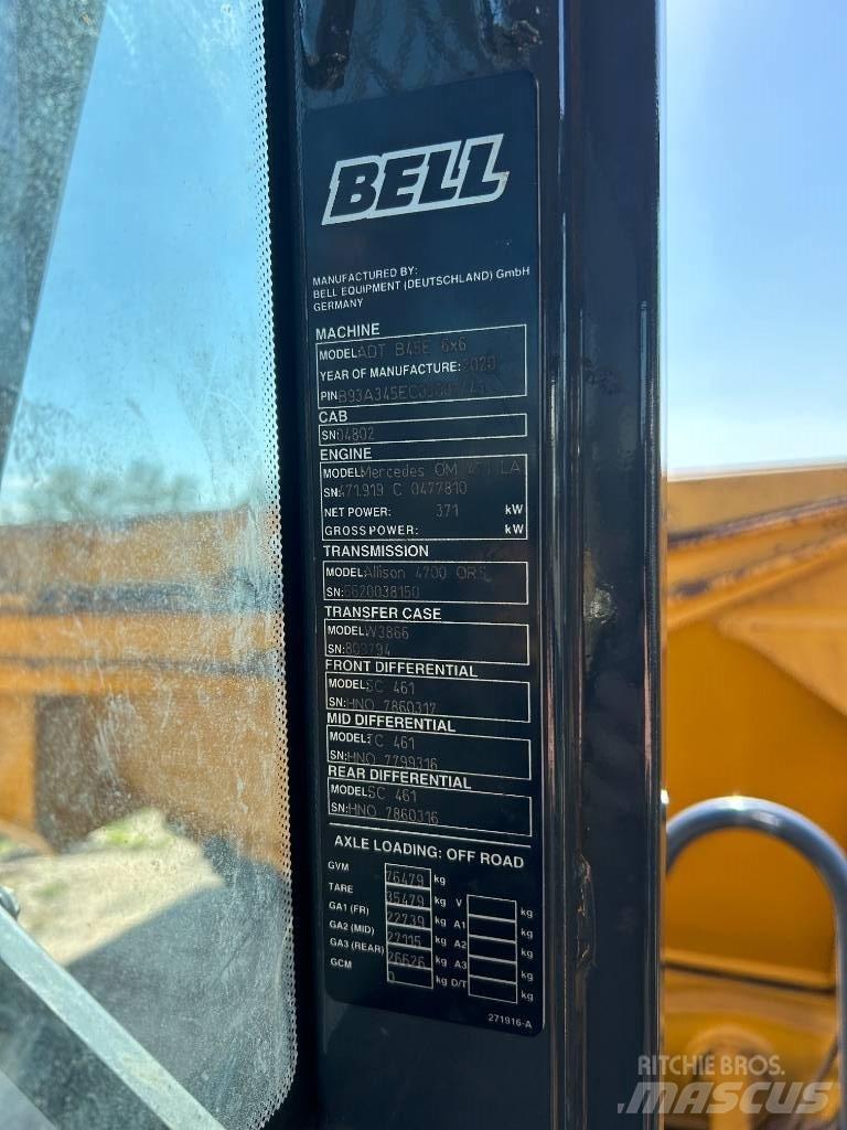 Bell B45E Caminhões articulados
