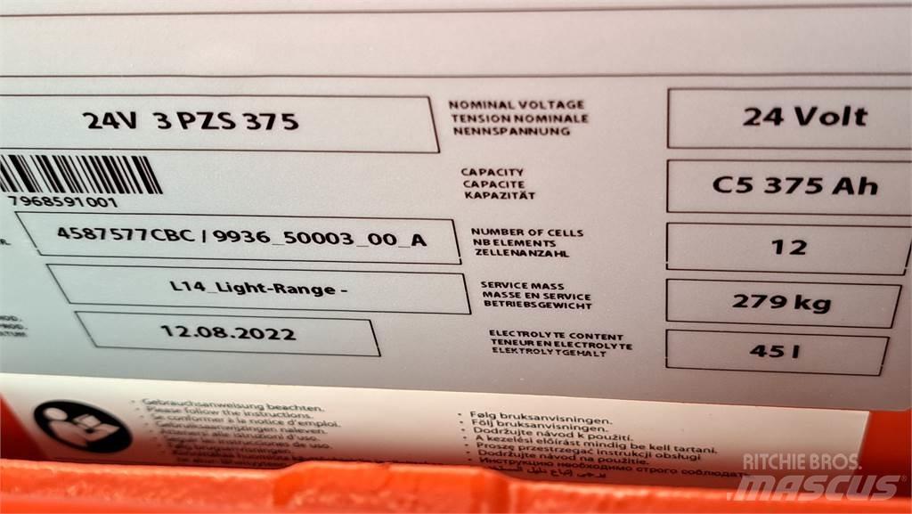 Linde L16i Empilhador para operador externo