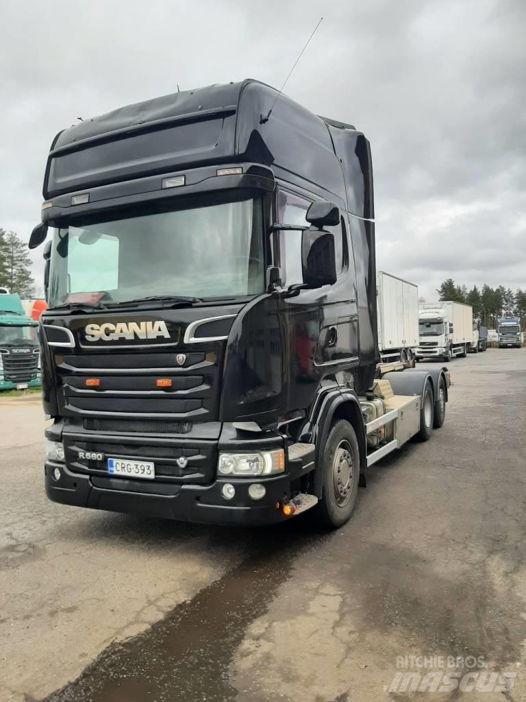 Scania R 560 Camiões Ampliroll