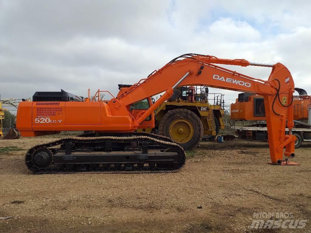 Daewoo 520 LC Escavadeiras de esteiras