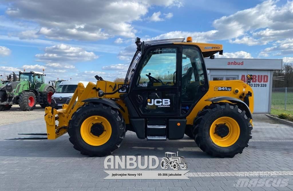 JCB 541-70 Agri Pro Carregadoras rodas telescópicas