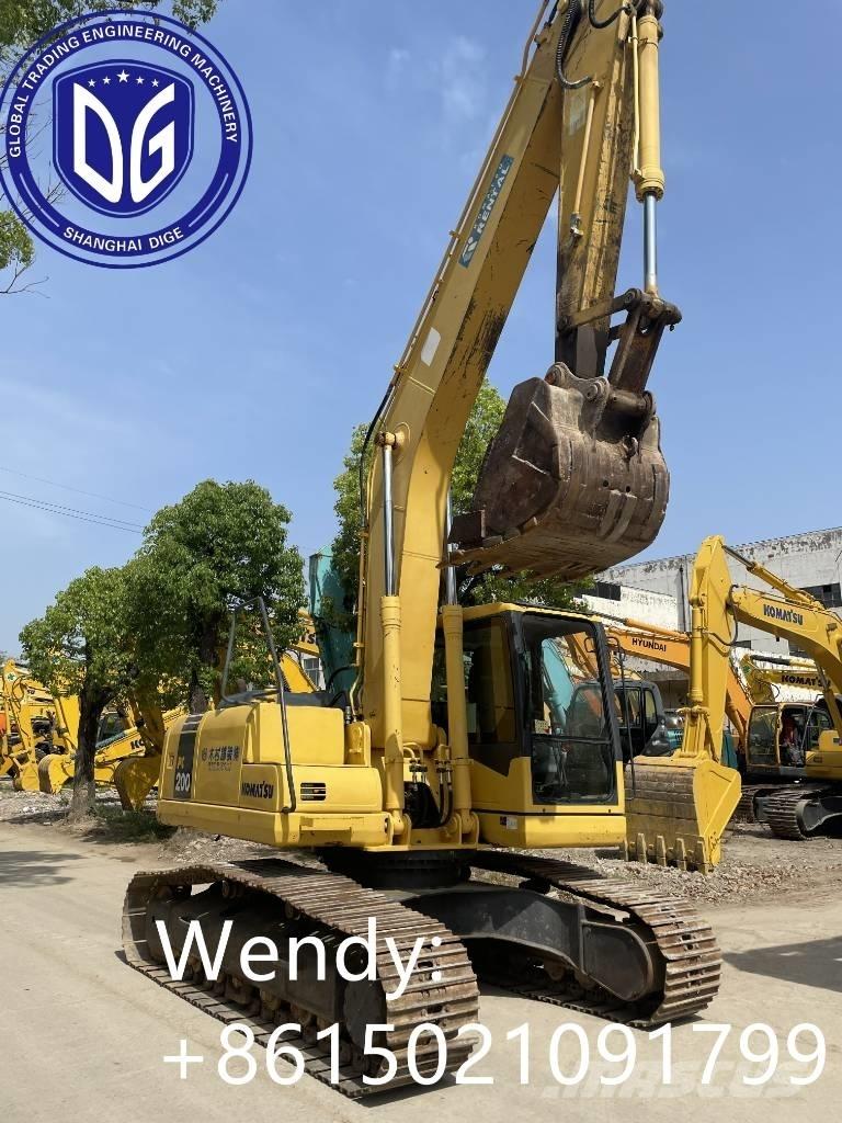 Komatsu PC 200-7 Escavadeiras de esteiras